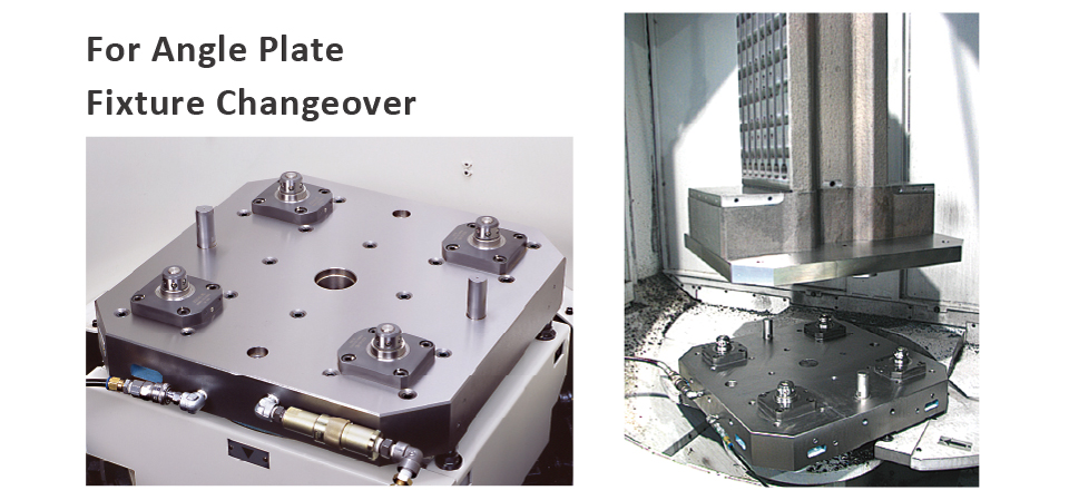 For Angle Plate Fixture Changeover
